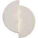 Ambiance LED 9 inch Matte White ADA Wall Sconce Wall Light, Offset