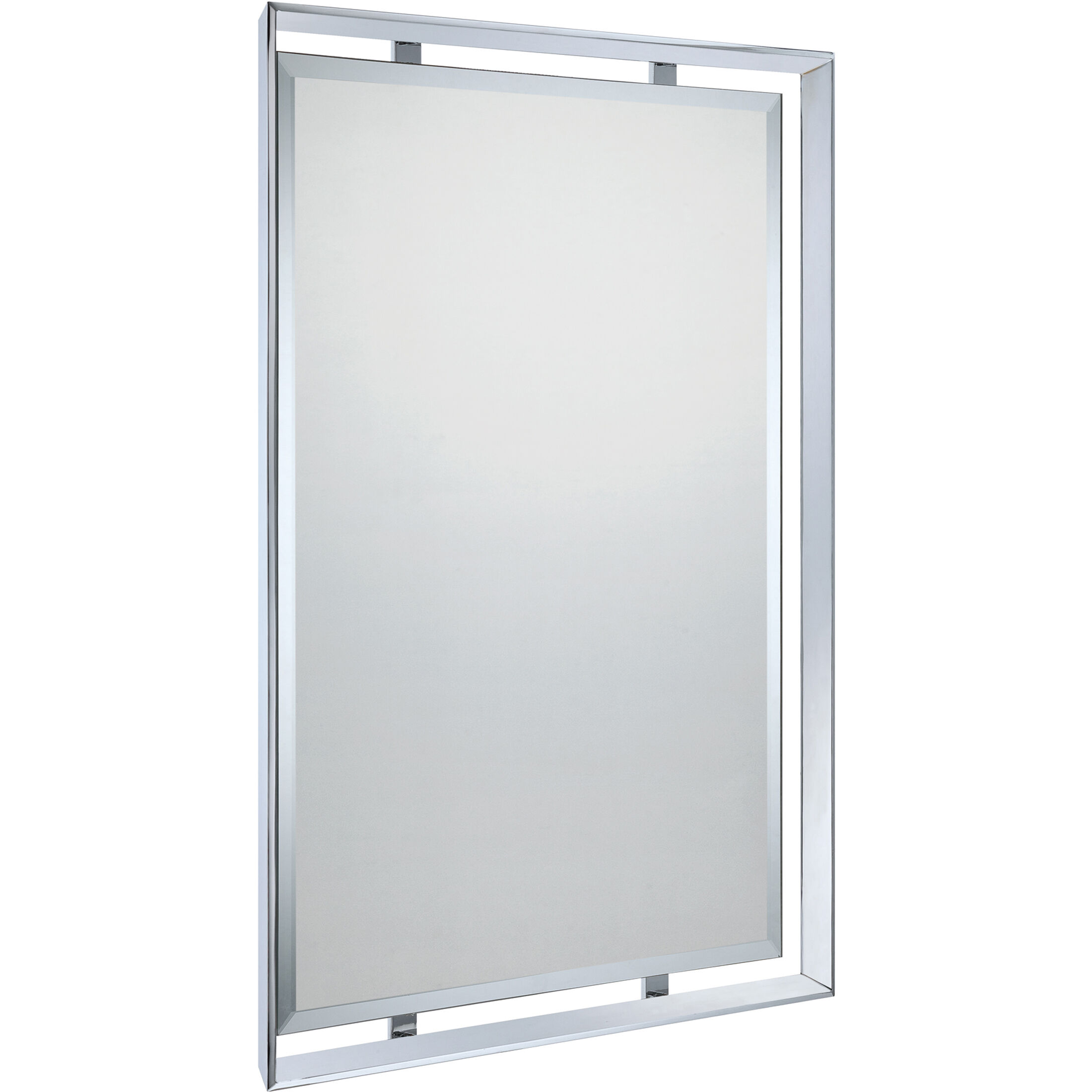 Ritz 34 X 26 inch Polished Chrome Wall Mirror