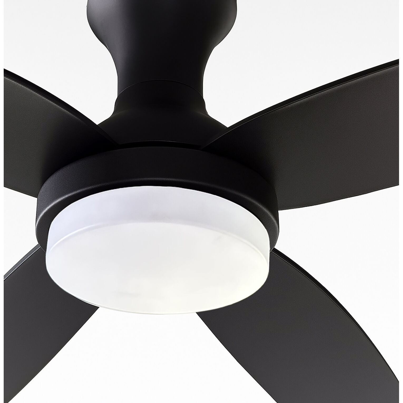 Banks 52 inch Black Ceiling Fan in Remote Control