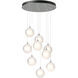 Fritz 9 Light 20.5 inch Vintage Platinum Pendant Ceiling Light