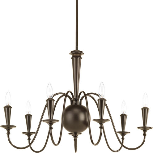 Identity 7 Light 31 inch Antique Bronze Chandelier Ceiling Light