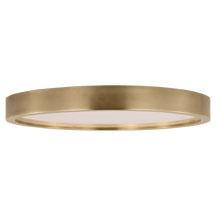 Kelly Wearstler Cerne LED 18 inch Natural Brass Flush Mount Ceiling Light in 277V