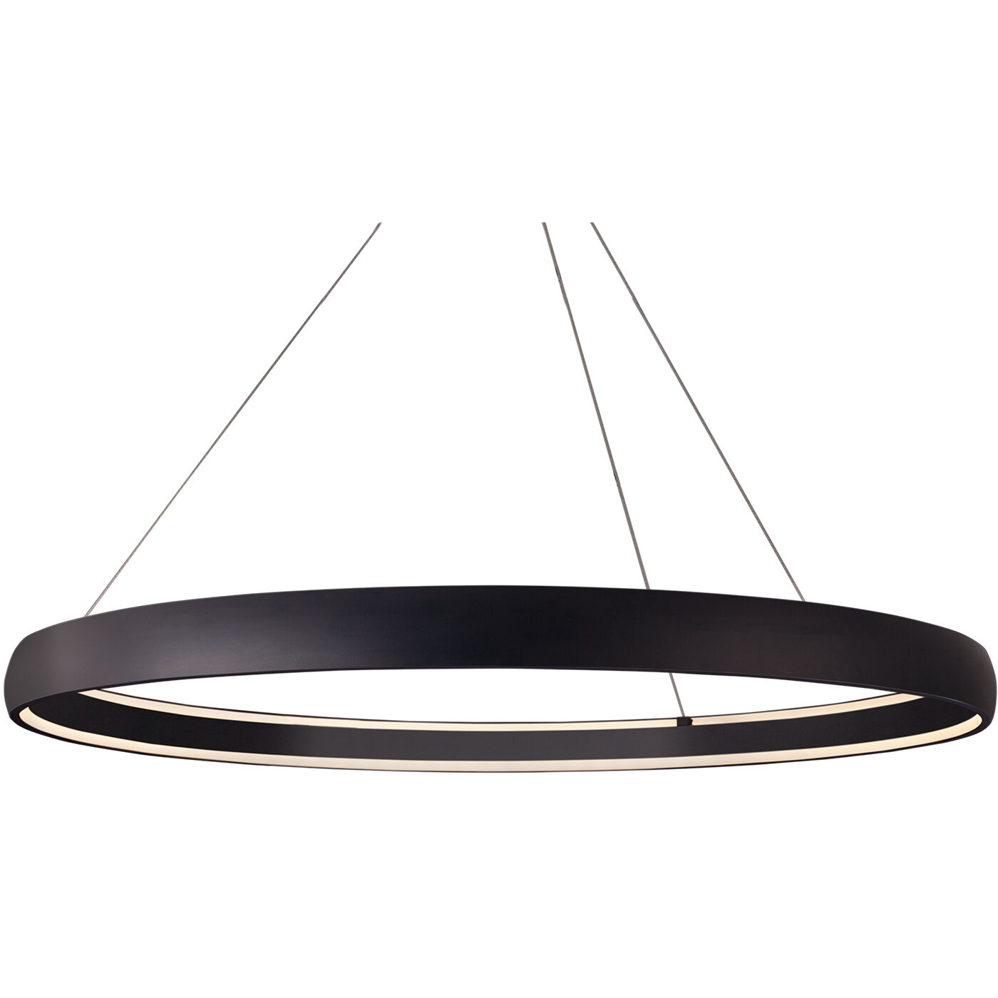 Halo LED 71.63 inch Black Pendant Ceiling Light