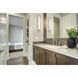 Canal LED 24 inch Brushed Nickel Bath Vanity Light Wall Light
