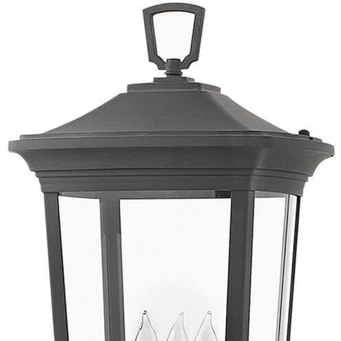 Bromley LED 23 inch Museum Black Outdoor Post Mount Lantern