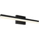 Lyra LED 24 inch Black Vanity Light Wall Light, Linear
