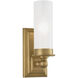 Richmond Sconce Wall Light in Aged Brass