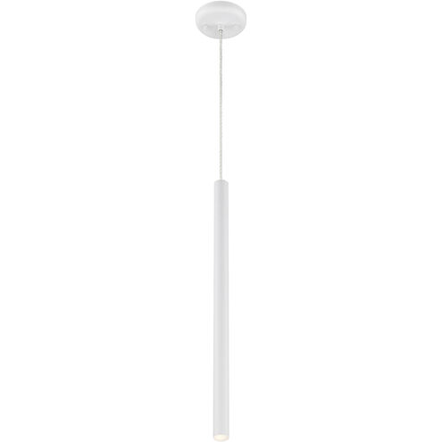 Forest LED 4.75 inch Matte White Pendant Ceiling Light in 1, 3, Matt white Steel