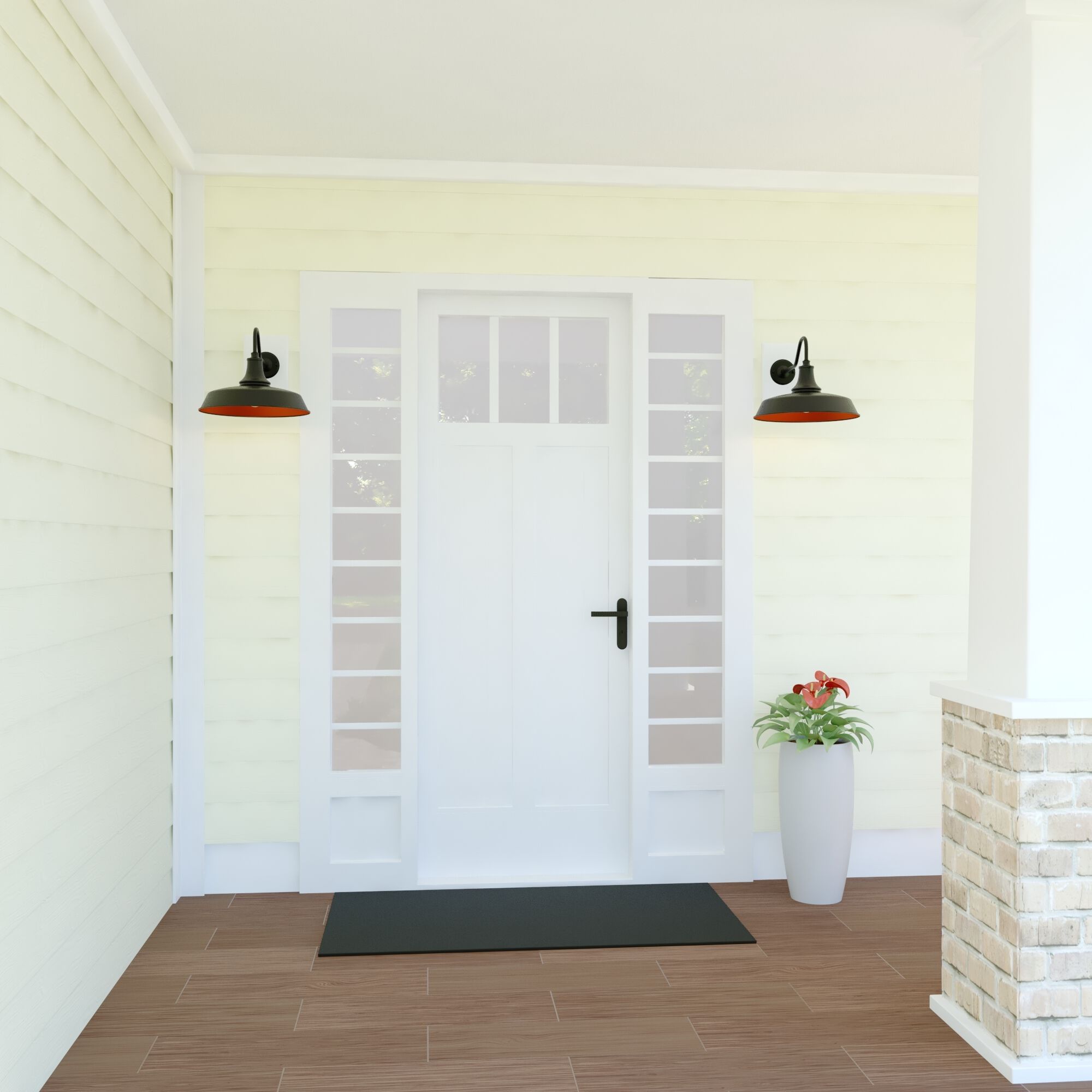 Dorado LED 12.25 inch Dark Bronze and Light Gold Outdoor Wall