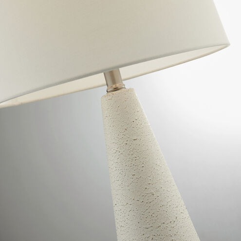 Pillan 24.25 inch 100.00 watt White Table Lamp Portable Light