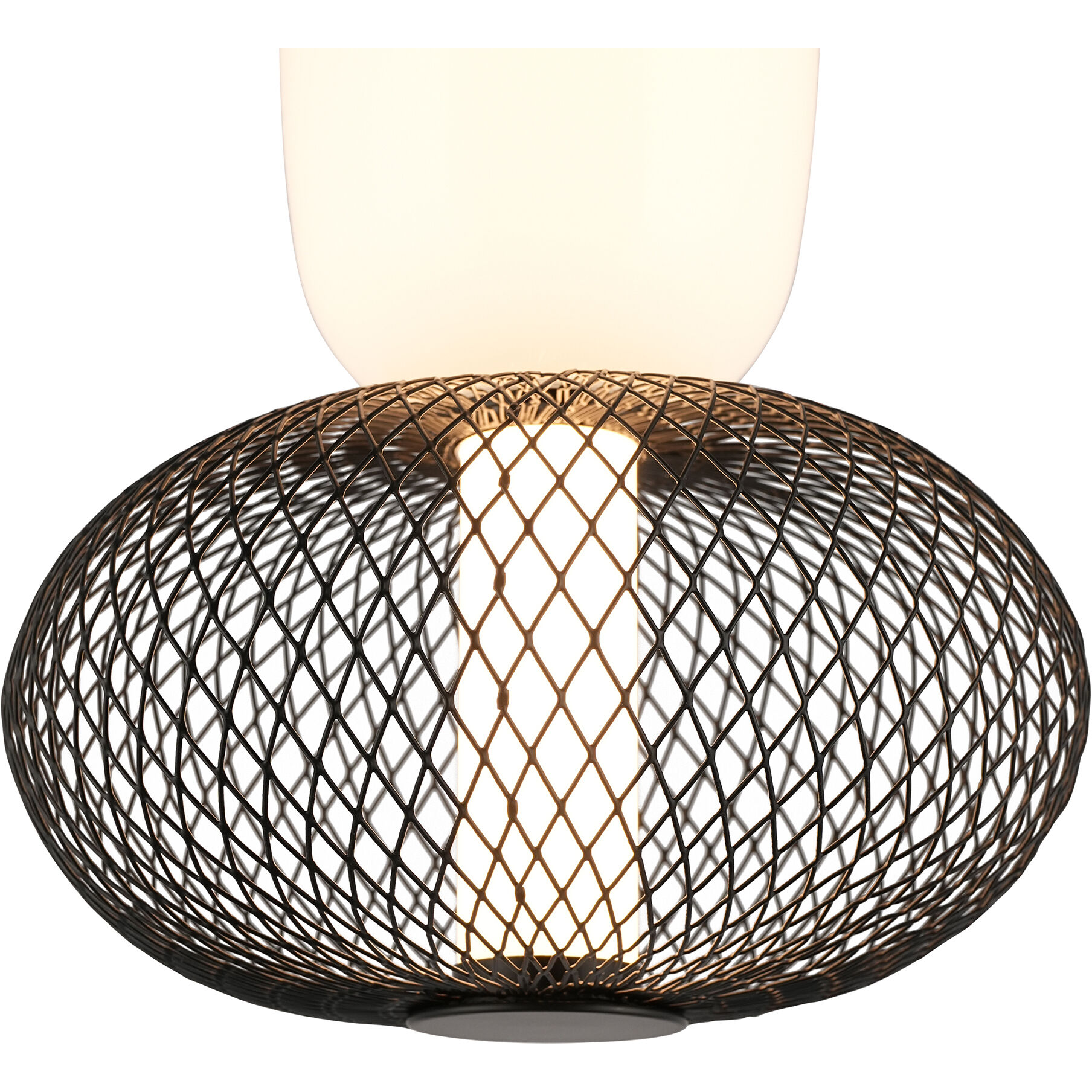 Ace LED 8.7 inch Black Pendant Ceiling Light