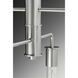 Calder 6 Light 30.5 inch Brushed Nickel Chandelier Ceiling Light, Design Series