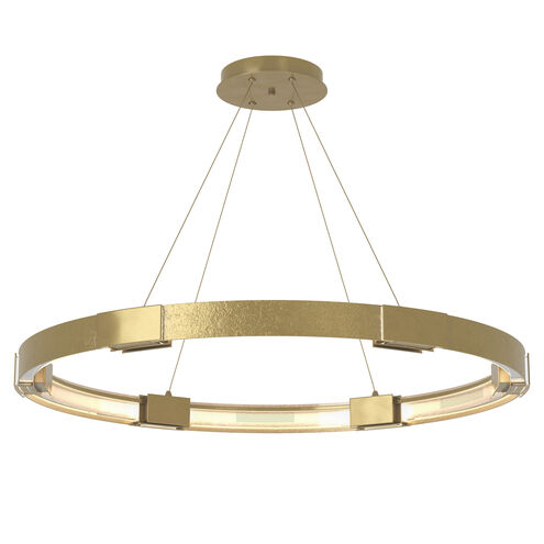 Aura LED 48 inch Modern Brass Pendant Ceiling Light, Large