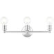 Lansdale 3 Light 20 inch Polished Chrome Vanity Sconce Wall Light