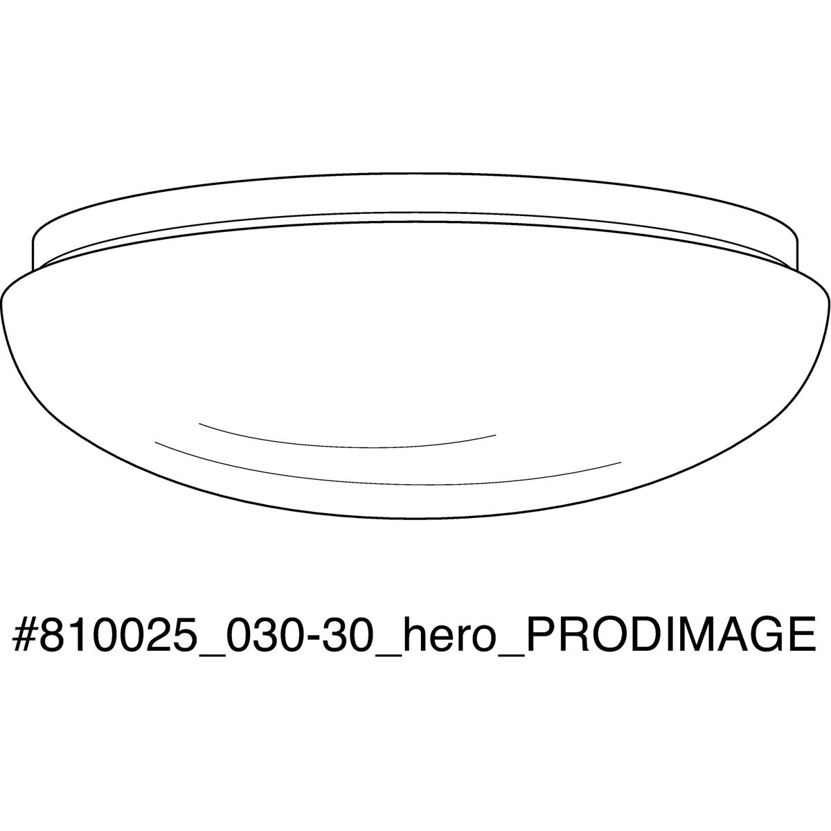 Cloud LED 11 inch White Flush Mount Ceiling Light, Progress LED