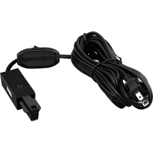 Alpha Trak Black Track Cord & Plug Set Ceiling Light