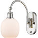 Ballston Belfast 1 Light 6 inch Polished Nickel Sconce Wall Light