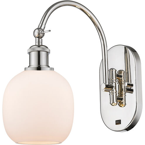 Ballston Belfast 1 Light 6 inch Polished Nickel Sconce Wall Light