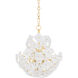 Barrytown 7 Light 24 inch Vintage Gold Leaf Chandelier Ceiling Light