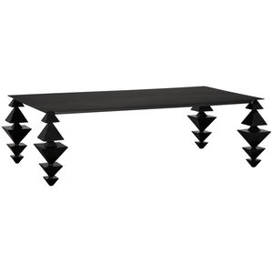 Sagrada 62 X 34 inch Matte Black Coffee Table
