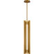 Kelly by Kelly Wearstler Carson LED 5.38 inch Burnished Brass Pendant Ceiling Light