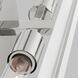 Dex 2 Light 4.75 inch Chrome Bath Vanity Wall Light