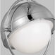 TOB by Thomas O'Brien Bacall 1 Light 15.5 inch Polished Nickel Pendant Ceiling Light