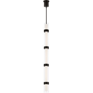 Sean Lavin Wit LED 3.9 inch Black Pendant Ceiling Light in 5 Glass, Integrated LED