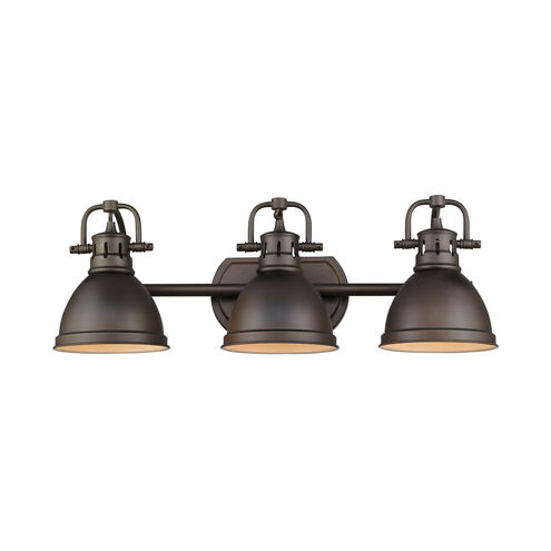 Duncan 3 Light 24.50 inch Bathroom Vanity Light