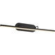 Slender 20 watt 32 inch Black Picture Light Wall Light