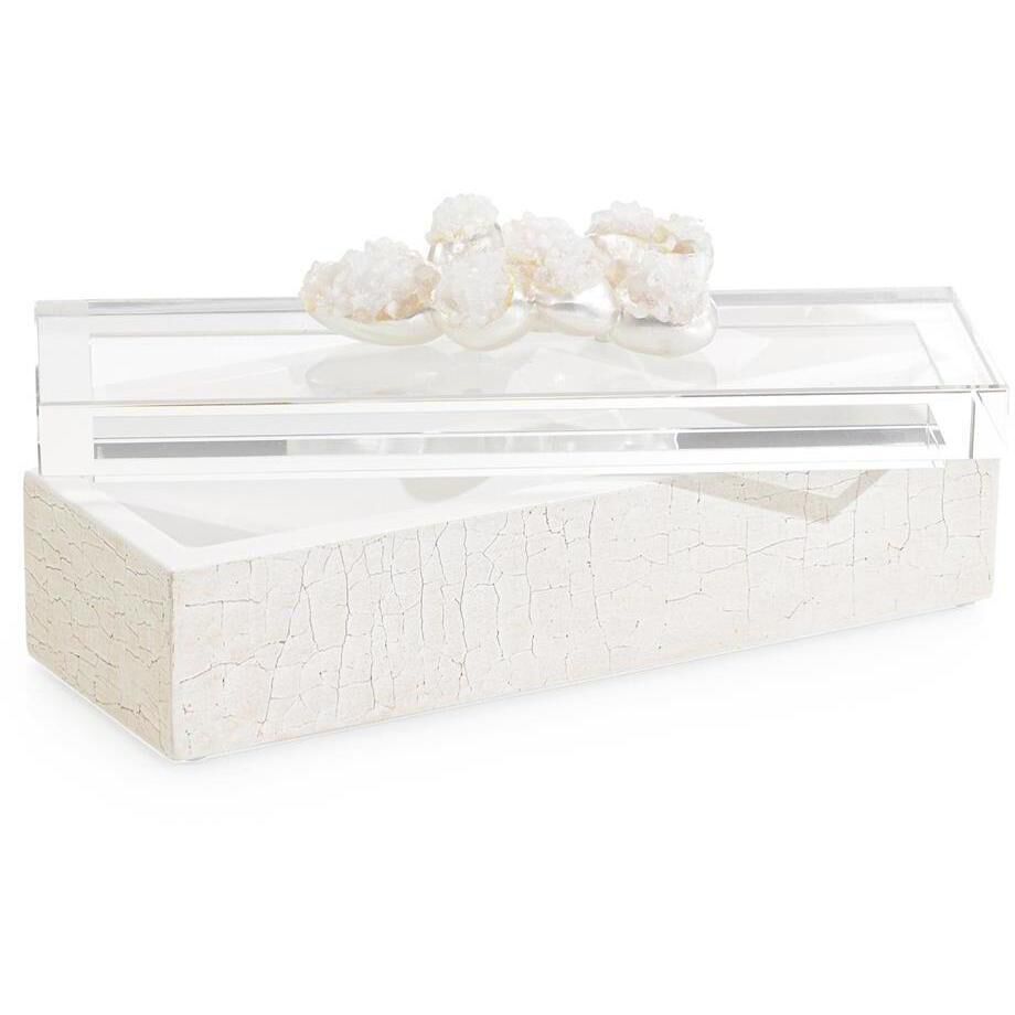 Encased Quartz Box II 12.5 inch Textured Boxes