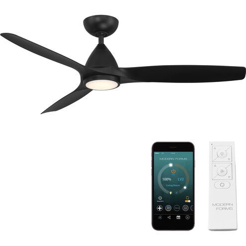 Skylark 54 inch Matte Black Ceiling Fan