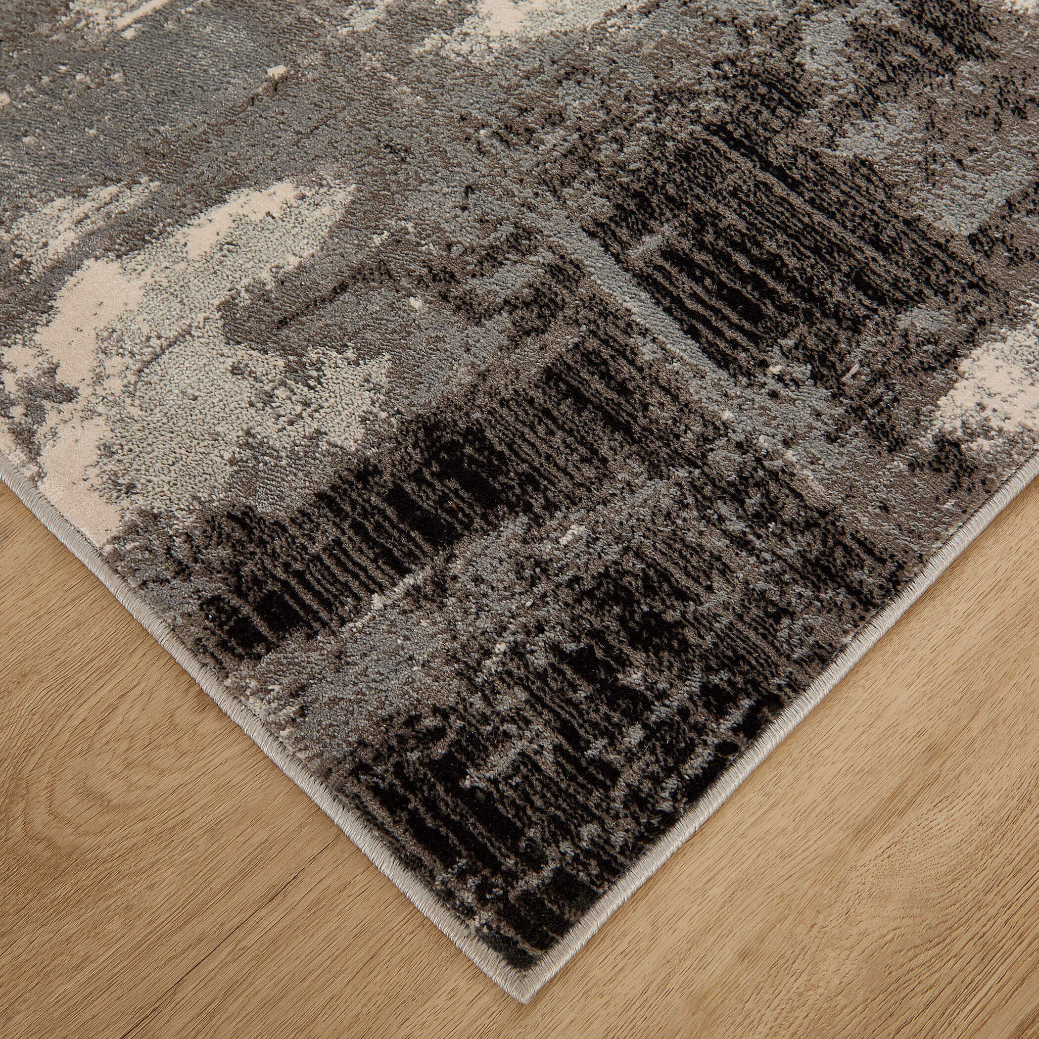 Artema 94 X 32 inch Grey Rug in 2 x 8