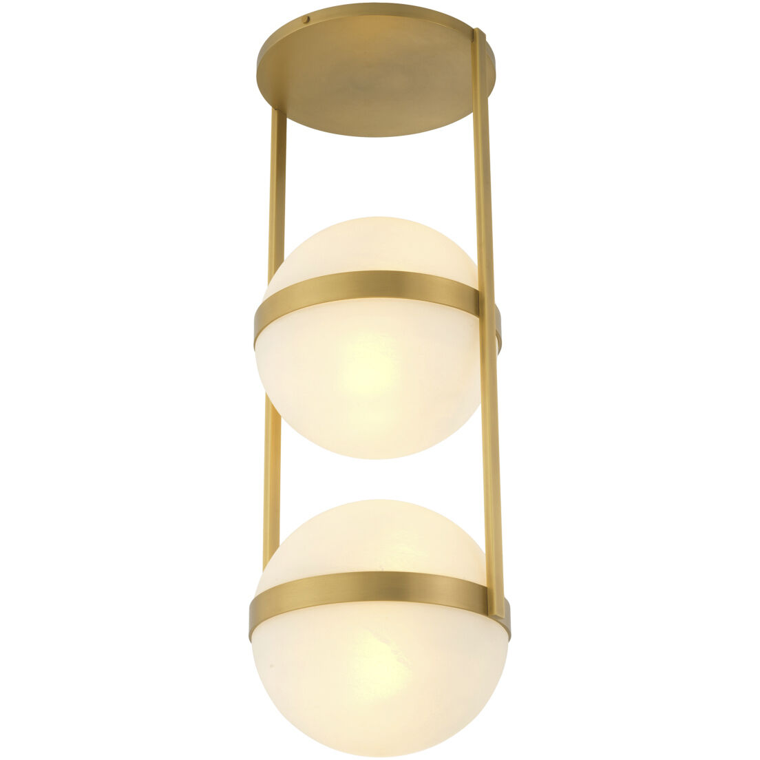 Dover 8 Light 14.96 inch White Glass Ceiling Lamp Ceiling Light