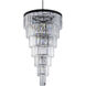 Canada 34 Light 36 inch Black Chandelier Ceiling Light