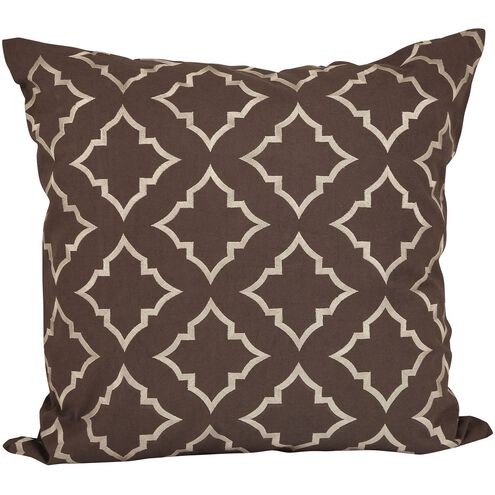 Rothway 20 X 5.5 inch Brown with Cream Accent Pillow
