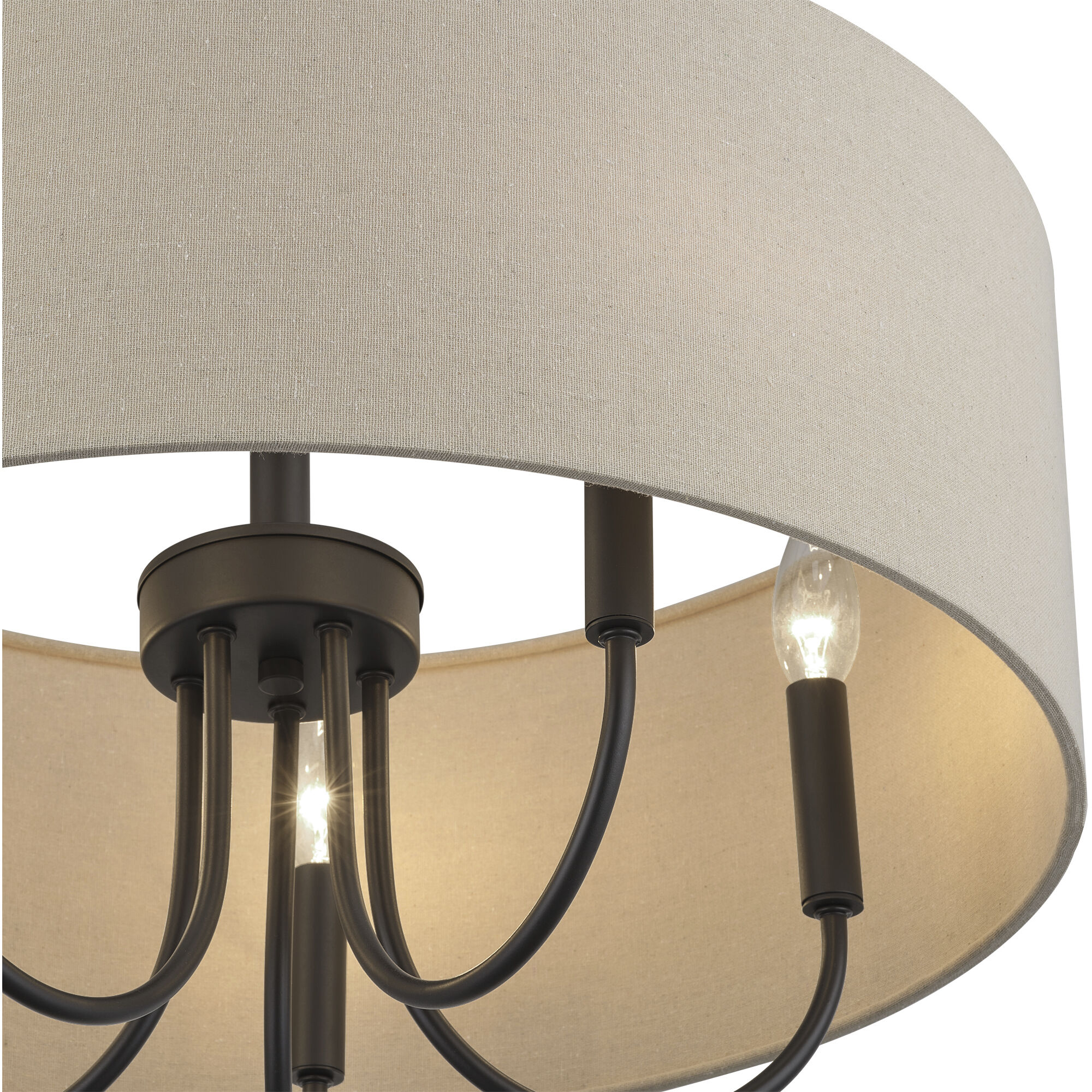 Bellingham 5 Light 22 inch Bronze Pendant Chandelier Ceiling Light