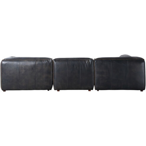 Luxe Black Lounge Modular Sectional
