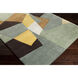 Cosmopolitan Sage / Mustard / Dark Brown / Gray / Brown / Tan Handmade Rug