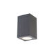 Cube Arch LED 4.5 inch Graphite Flush Ceiling Light in Spot, 85, 3500K