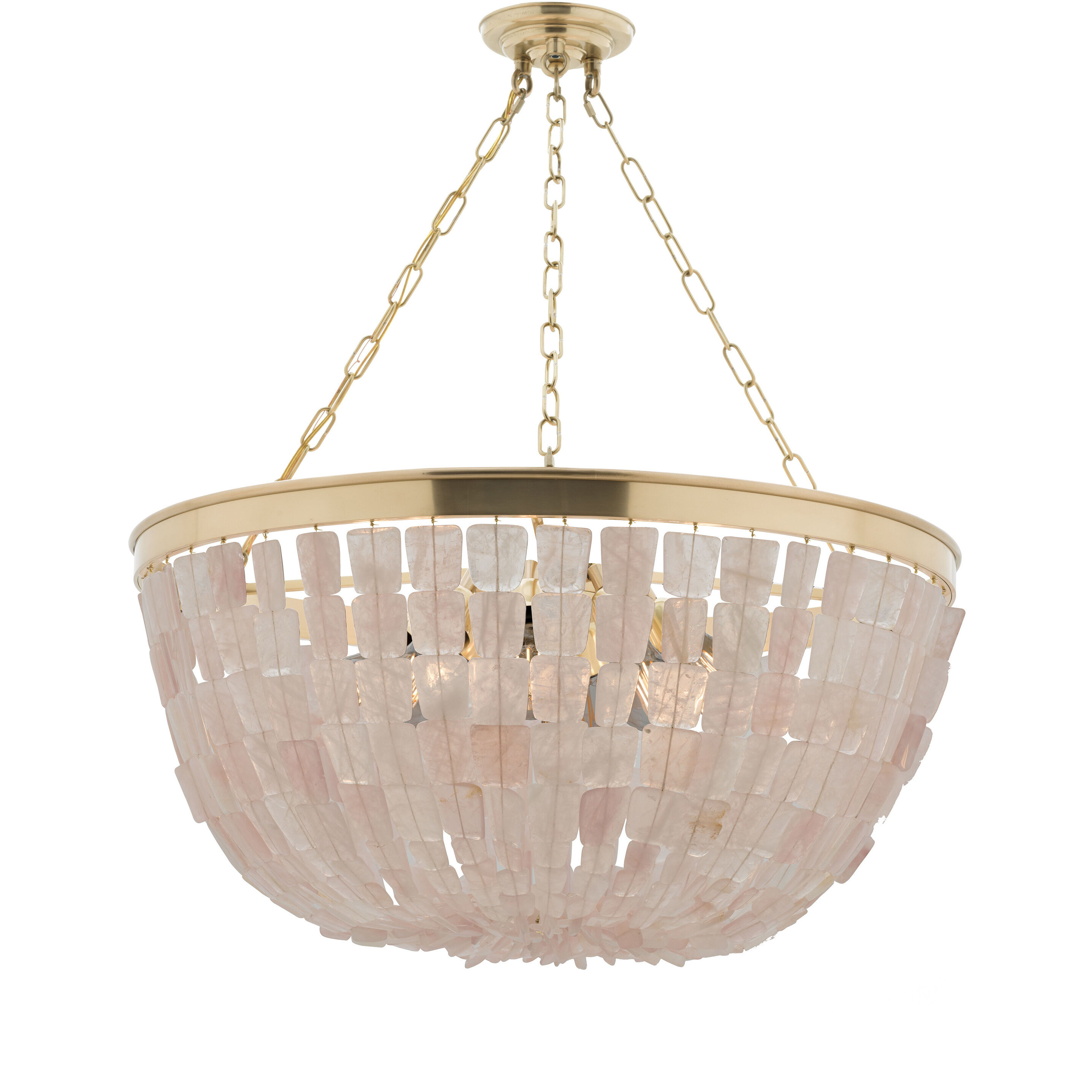 Flotsam 8 Light Brass Pendant Ceiling Light