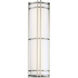Skyscraper LED 27 inch Stainless Steel Outdoor Wall Light in 2700K, 27in.