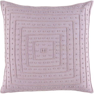 Gisele 22 X 22 inch Lavender Throw Pillow