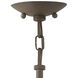 Open Air Carson LED 10 inch Vintage Iron Outdoor Pendant
