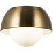 Watson Wall Sconce Wall Light in Aged Gold Brass
