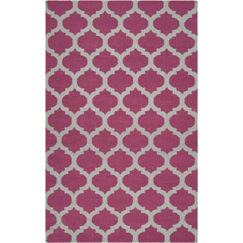 Frontier 96 X 60 inch Dark Purple, Medium Gray Rug