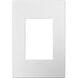 Adorne Gloss White Wall Plate, 1-Gang