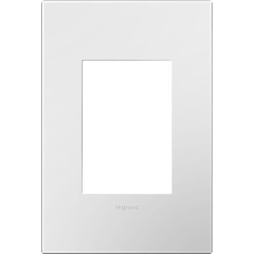 Adorne Gloss White Wall Plate, 1-Gang
