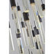 Canada 25 Light 27.5 inch Black Chandelier Ceiling Light