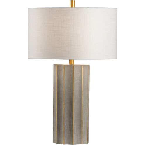 Wildwood 29 inch 100 watt Natural Concrete Table Lamp Portable Light